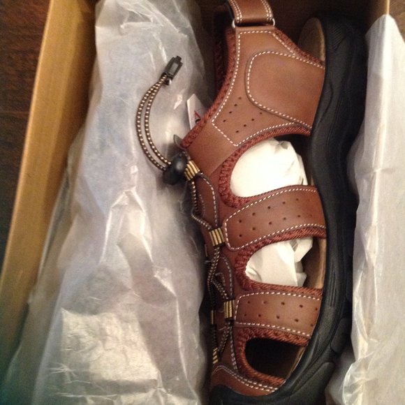 Avalanche Men\'s Brown Sport Sandals - Size: 12 - New with Box main image 4